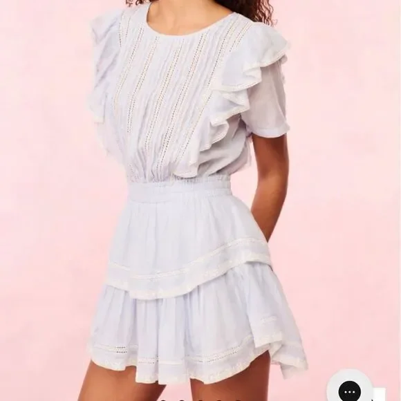 Love shack fancy Natasha dress riviera #20 - Picture 2 of 16